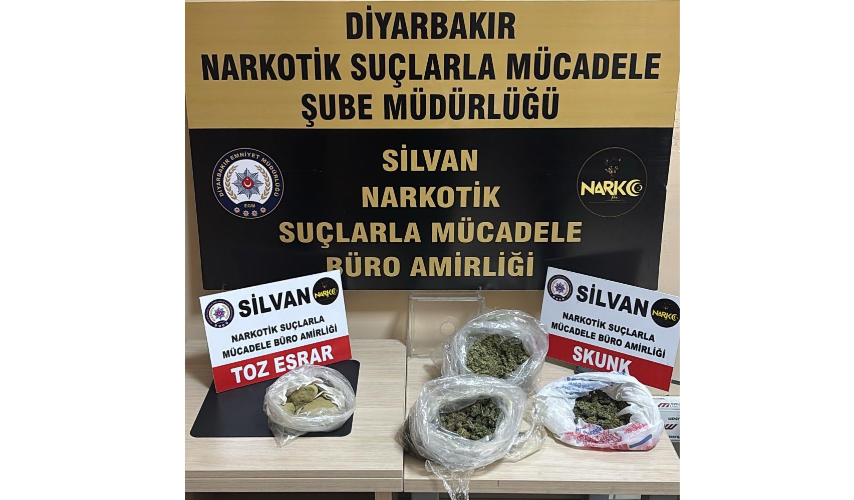 Diyarbakır’da uyuşturucu tacirlerine operasyon: 1 tutuklama