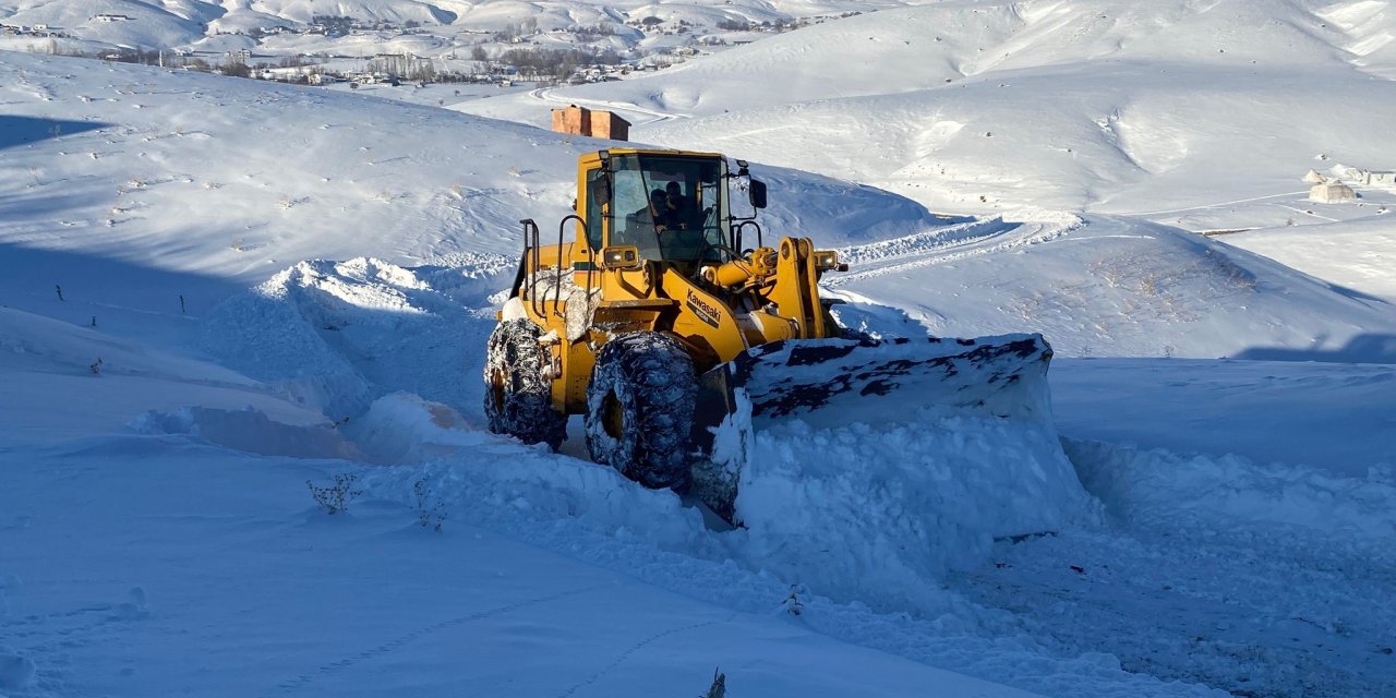 Bingöl’de 161 köy yolu ulaşıma kapandı