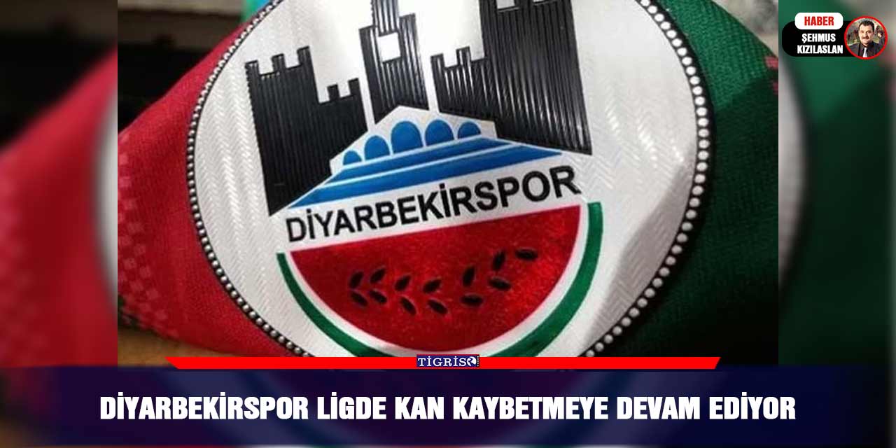 Diyarbekirspor ligde kan kaybetmeye devam ediyor