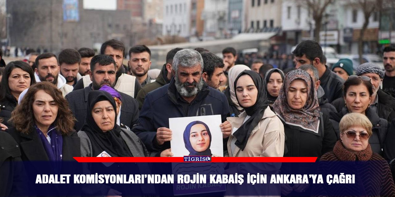 Adalet Komisyonları’ndan Rojin Kabaiş için Ankara’ya çağrı