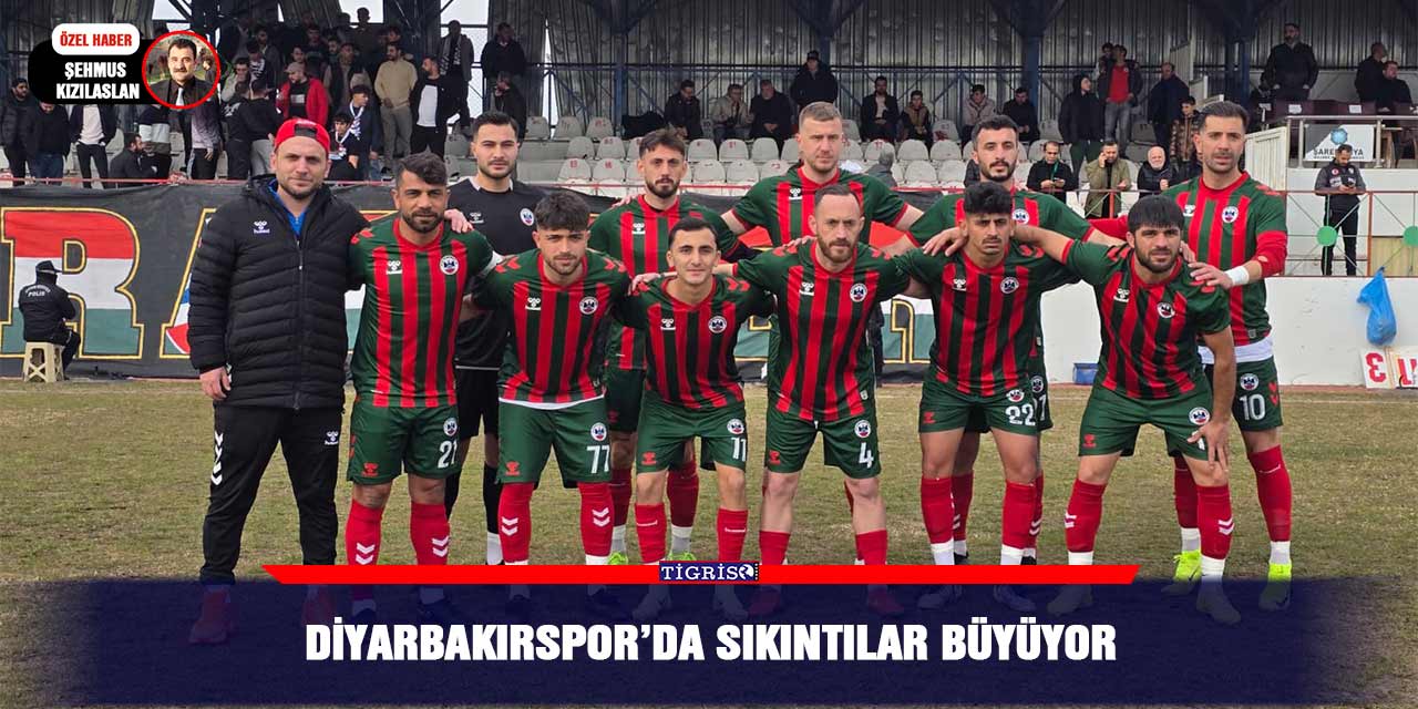 Diyarbakırspor’da sıkıntılar büyüyor