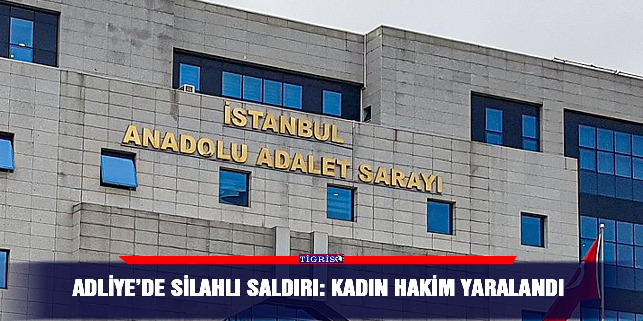 Adliye’de silahlı saldırı: Kadın Hakim yaralandı
