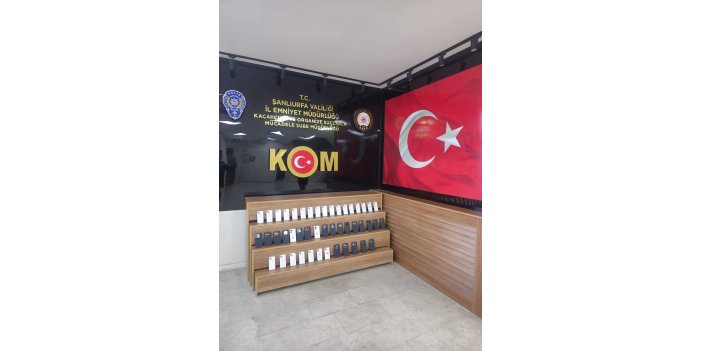 Şanlıurfa'da gümrük kaçağı operasyonu: 3 gözaltı