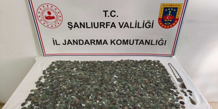 Şanlıurfa’da 2 bin 644 tarihi eser ele geçirildi