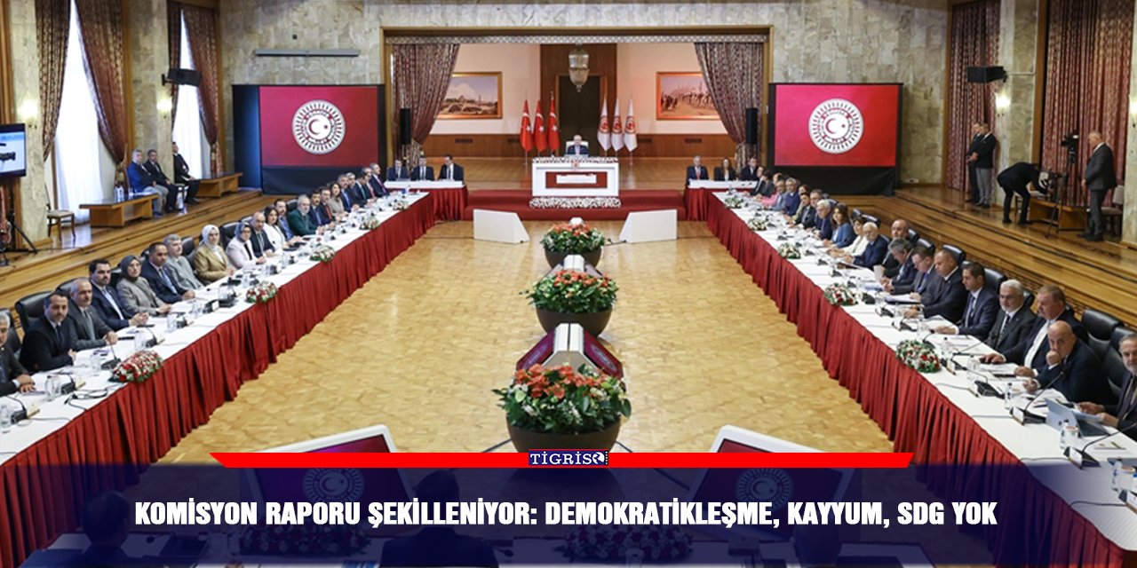 Komisyon raporu şekilleniyor: Demokratikleşme, kayyum, SDG yok