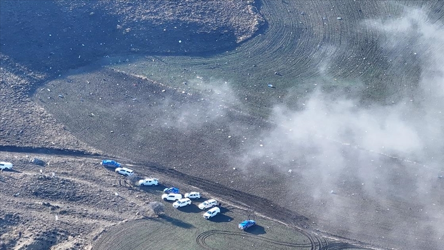 Libya askeri heyetini taşırken düşen uçağa ilişkin soruşturma sürüyor