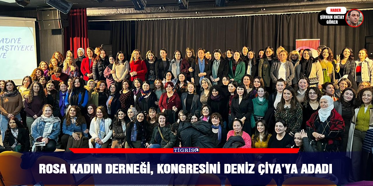 Rosa Kadın Derneği, kongresini Deniz Çiya’ya adadı