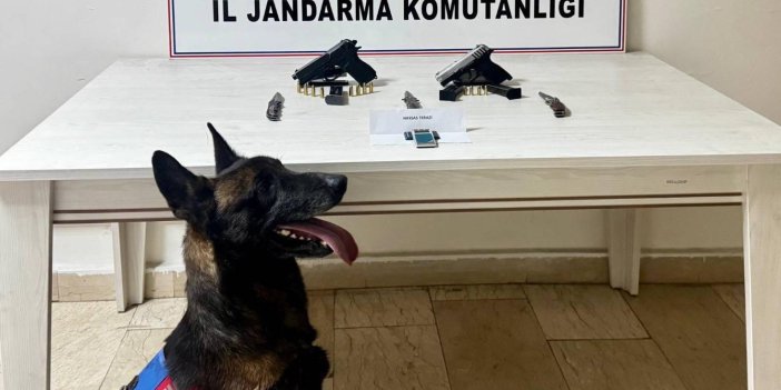 Van’da ruhsatsız tabanca ele geçirildi