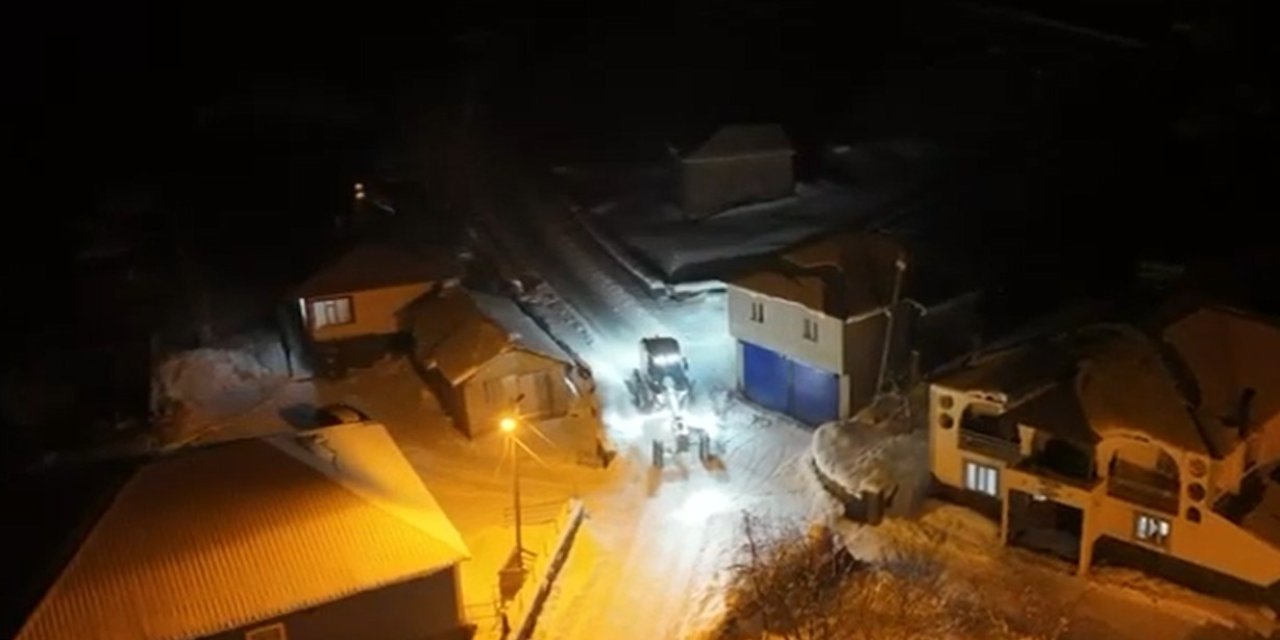 Muş’ta 303 köy yolu kar nedeniyle ulaşıma kapandı