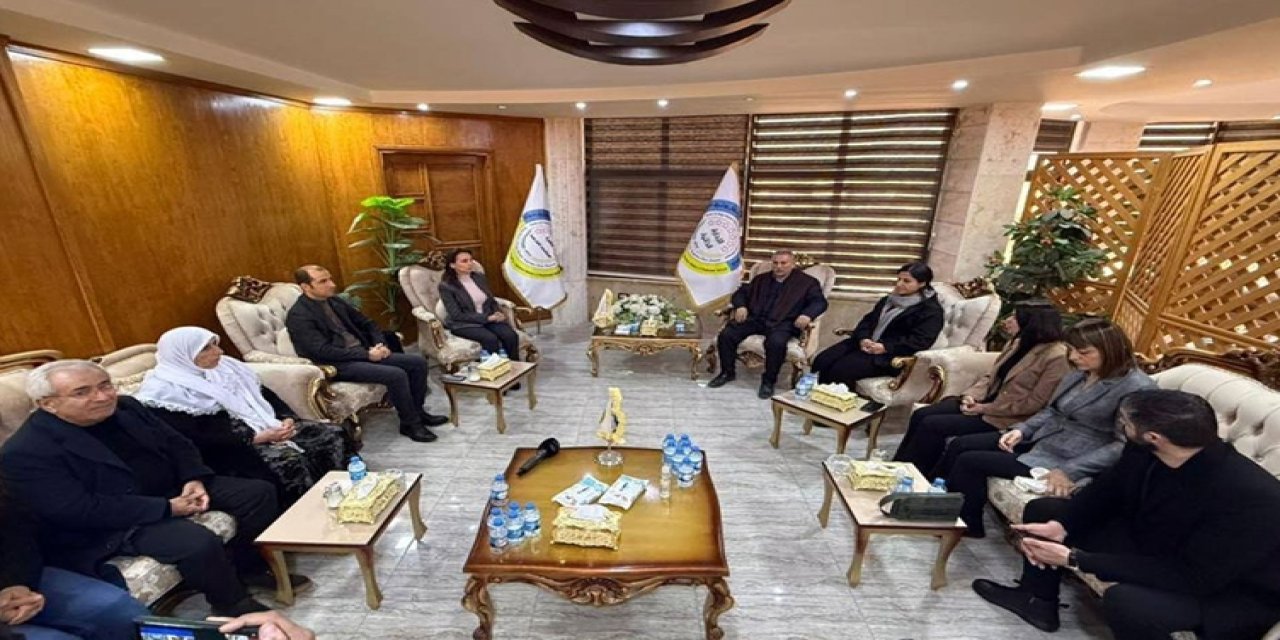 DEM Parti ve DBP Heyeti Rojava'da