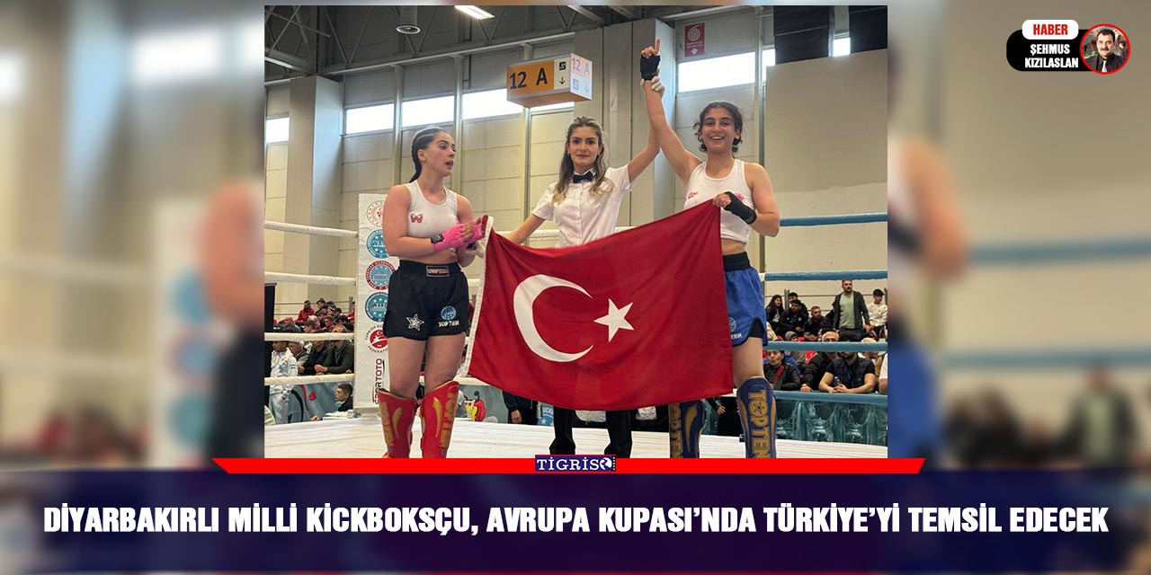 Diyarbakırlı Milli Kickboksçu, Avrupa Kupası’nda Türkiye’yi temsil edecek