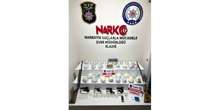Elazığ’da 30 kilo eroin ele geçirildi