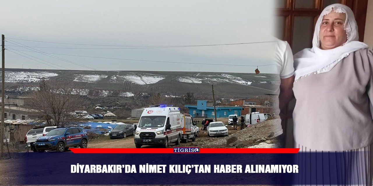Diyarbakır’da Nimet Kılıç’tan haber alınamıyor