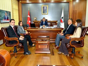 Aile Ve Sosyal Politikalar Bakanlığı’ndan Vali Aksoy’a ziyaret