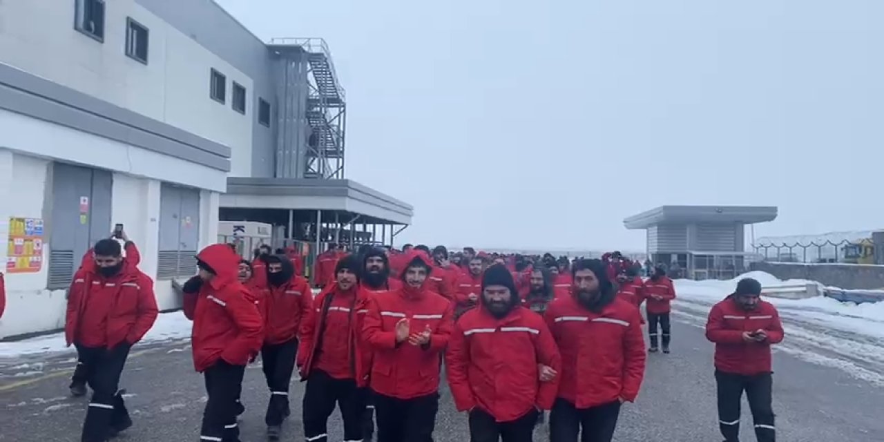 Migros işçileri Diyarbakır'da iş bıraktı