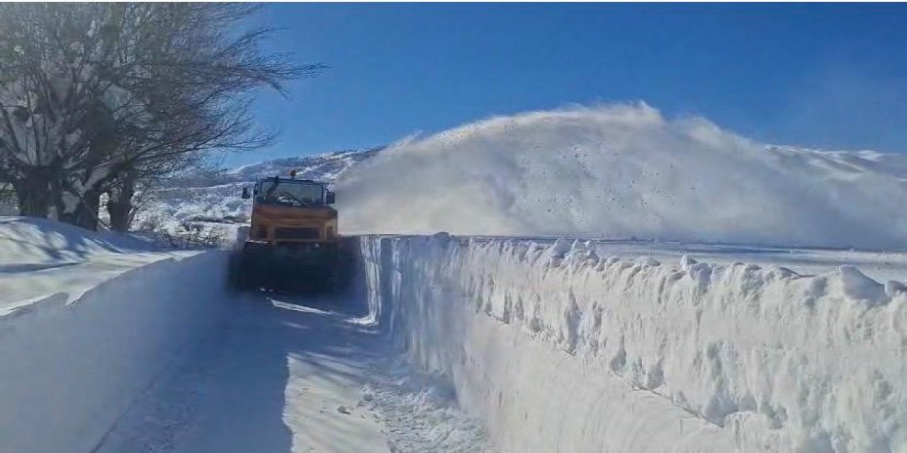 Tunceli’de 83 köy yolu ulaşıma kapalı