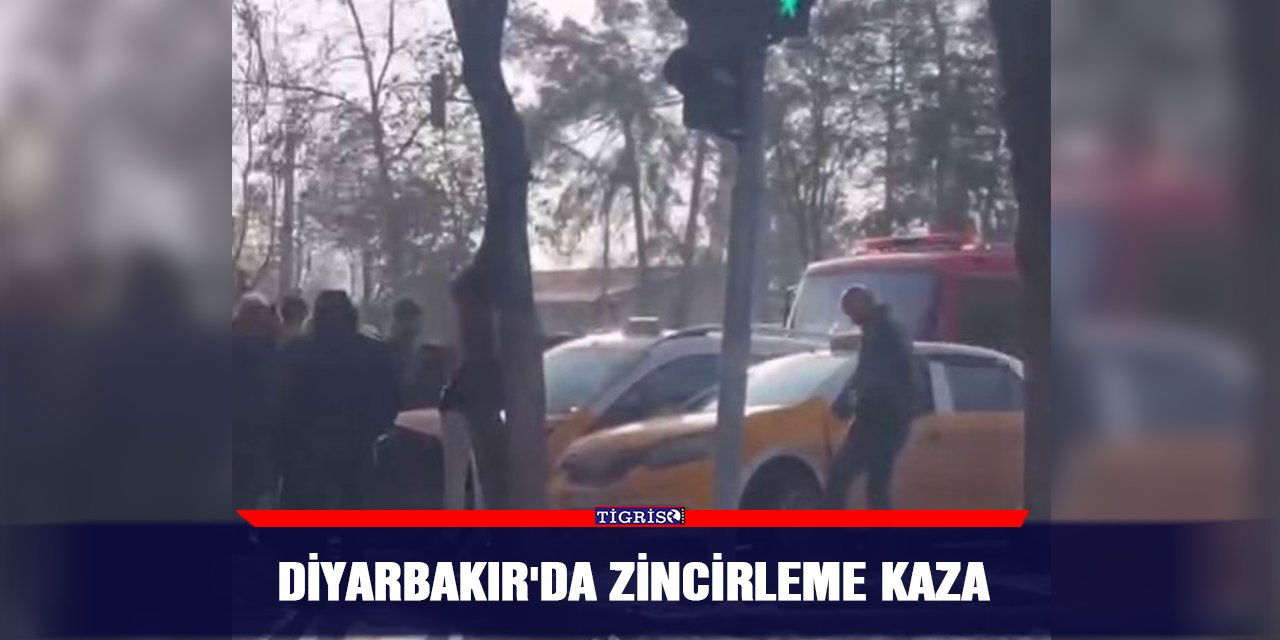 Diyarbakır'da zincirleme kaza
