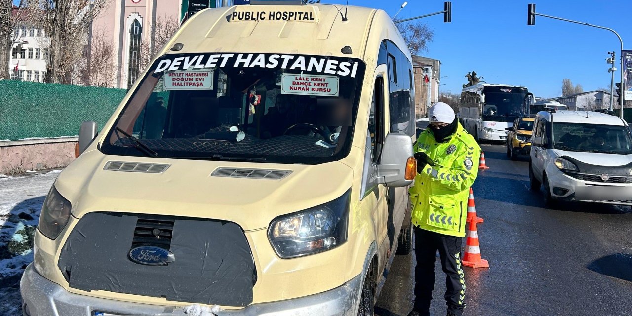 Toplu taşıma araçlarına sıkı denetim