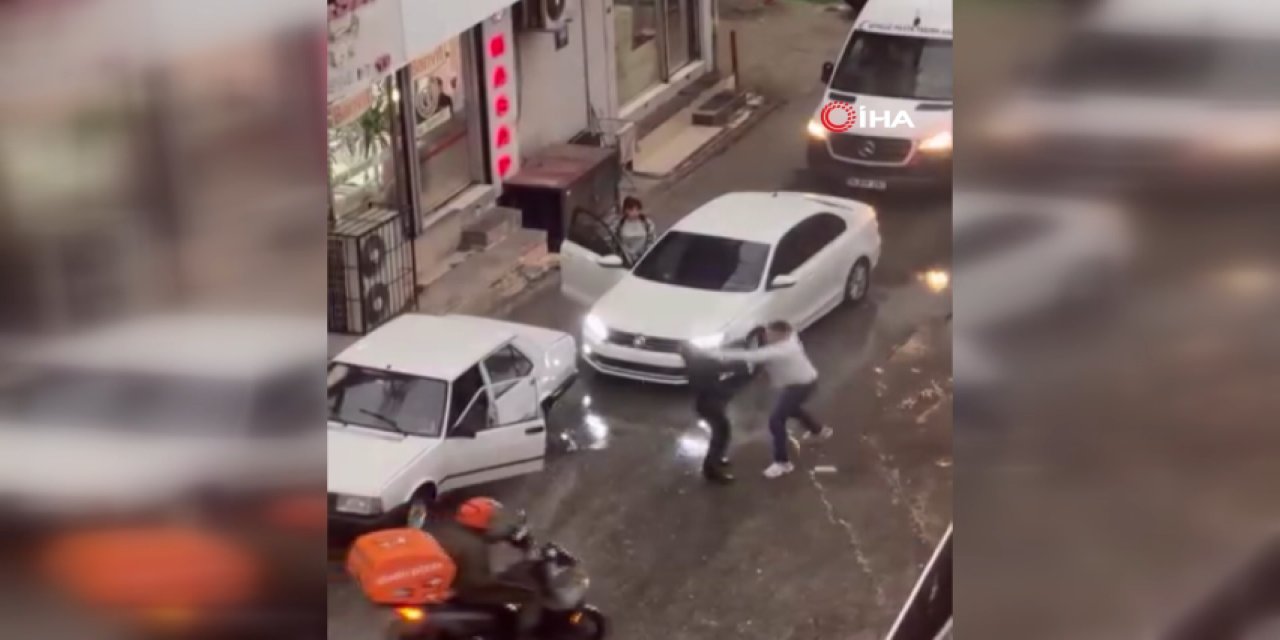 Trafik tartışması: Döner bıçağı ile kovaladı