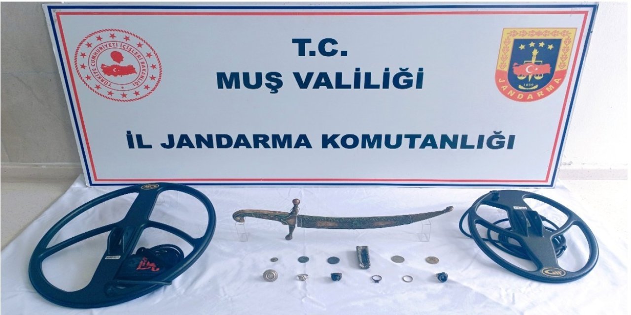 Muş’ta tarihi eser kaçakçılığı