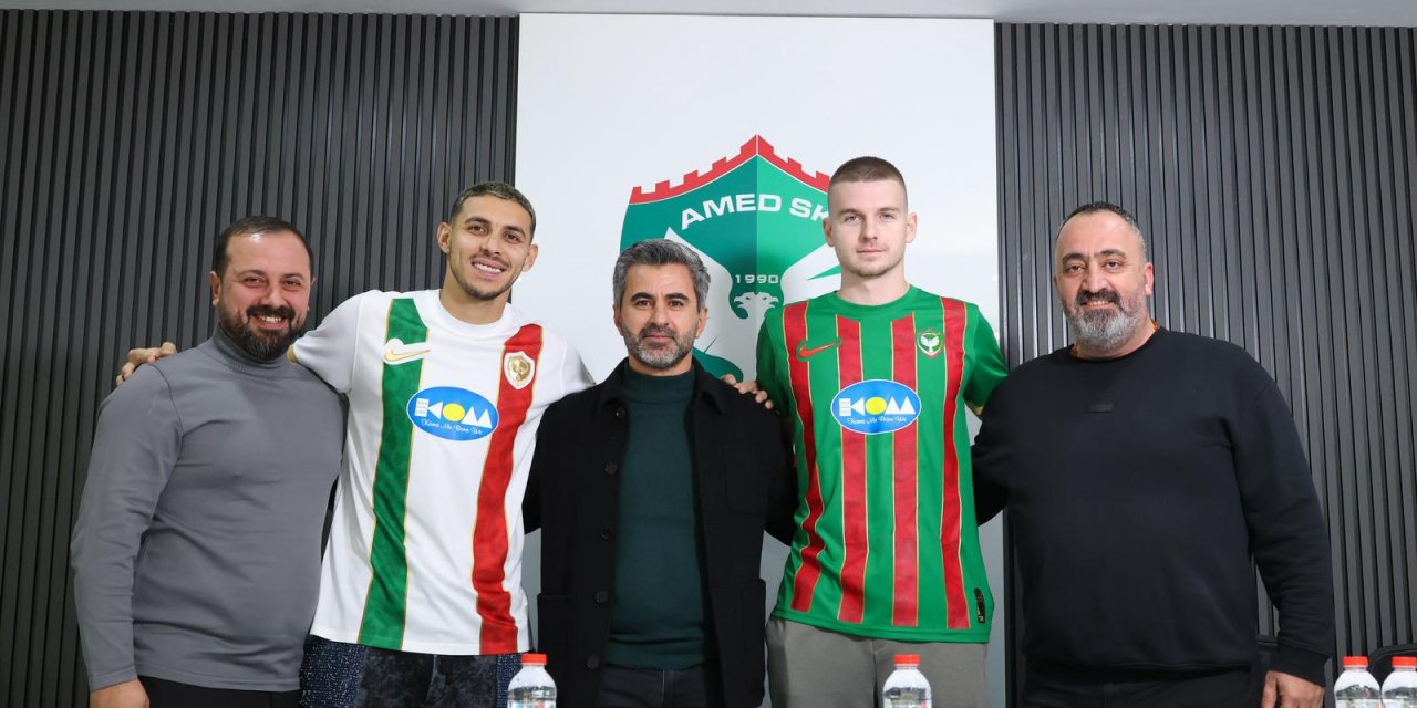 İmzalar atıldı: Amedspor’dan şampiyonluk yolunda iki bomba transfer