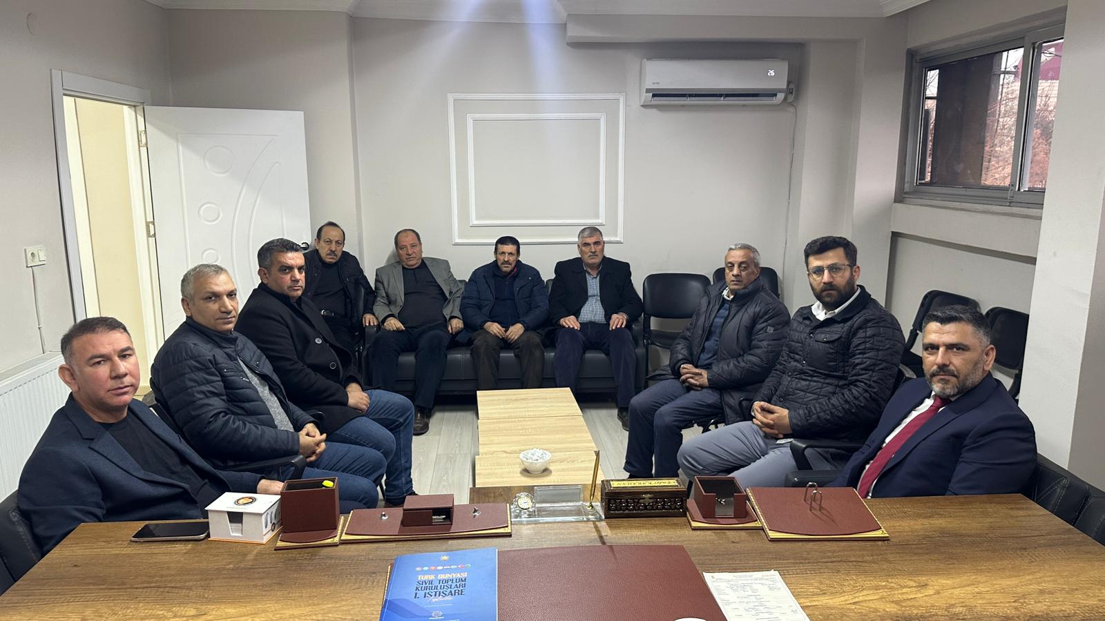 GGC’den den AK Parti Yenişehir İlçe Başkanlığı’na ziyaret