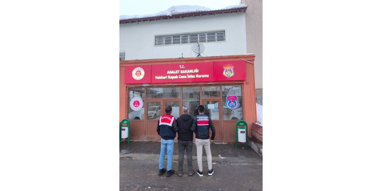 13 yıl hapis cezası bulunan hükümlü yakalandı