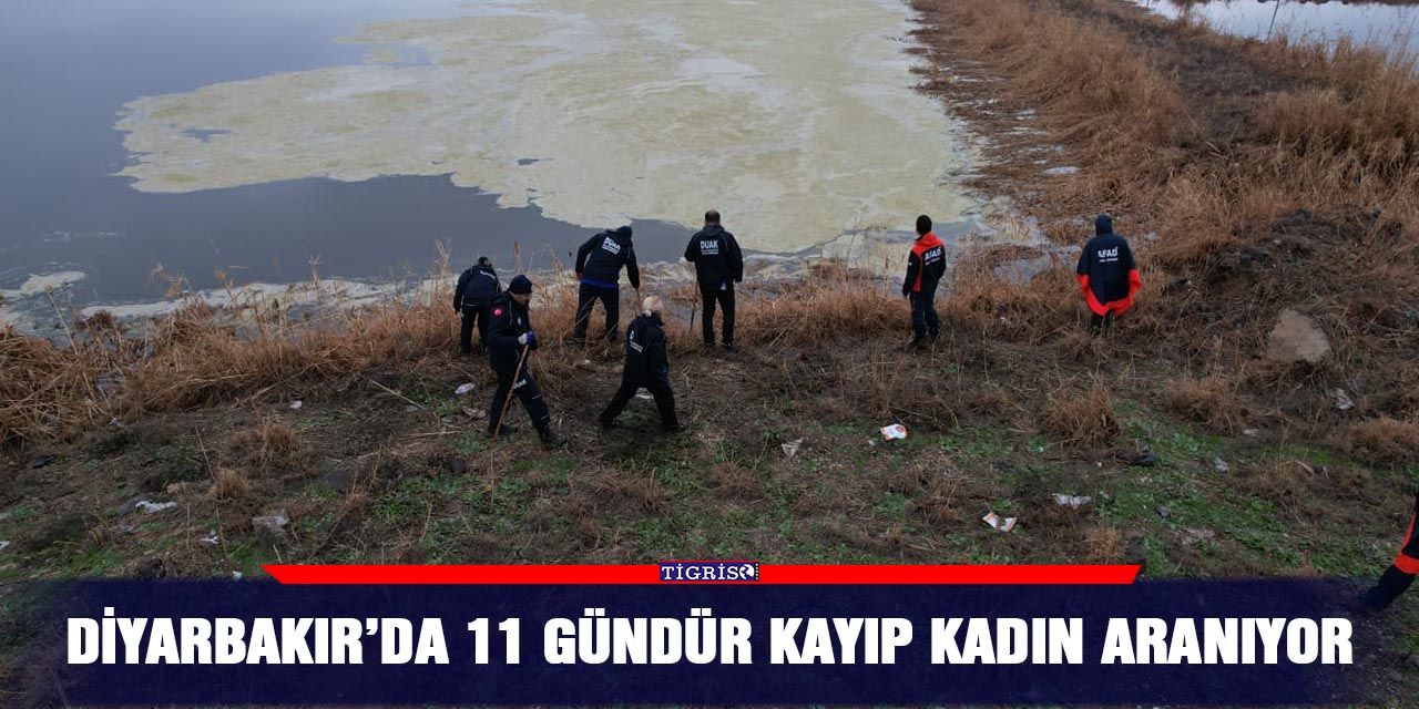 Diyarbakır’da 11 gündür kayıp kadın aranıyor