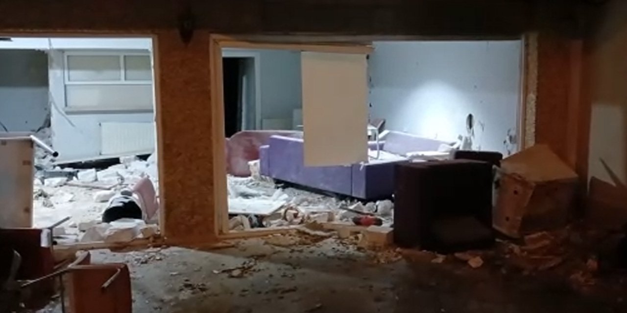 Kız yurdunda şiddetli patlama