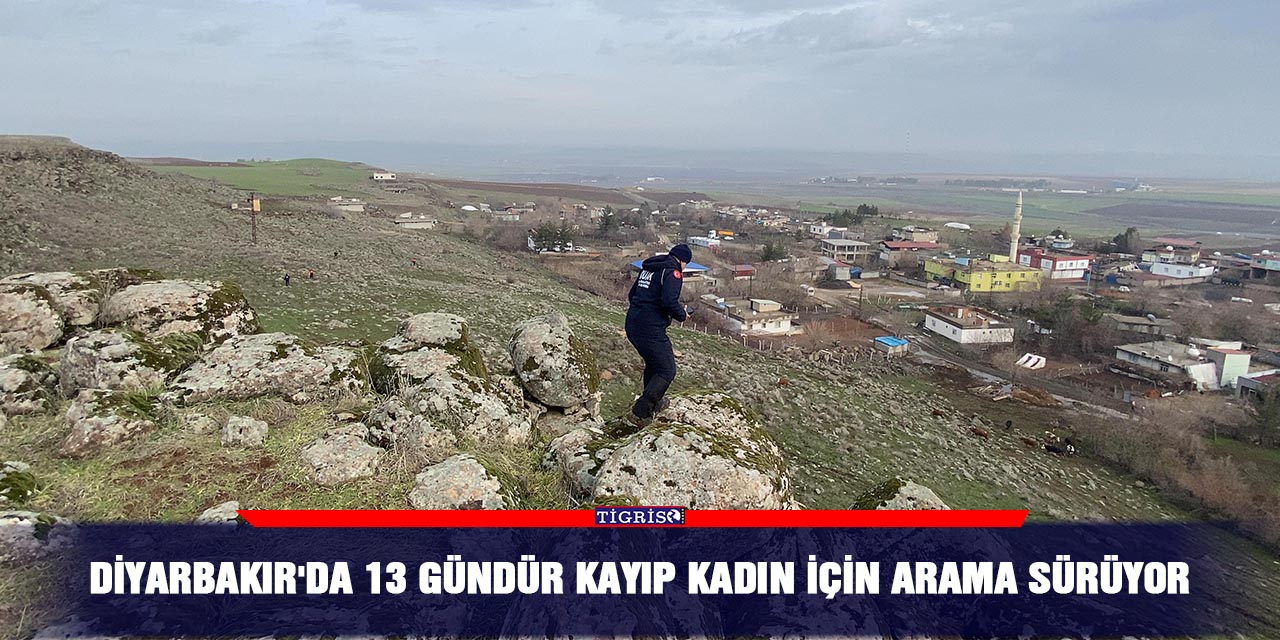 Diyarbakır'da 13 gündür kayıp kadın için arama sürüyor