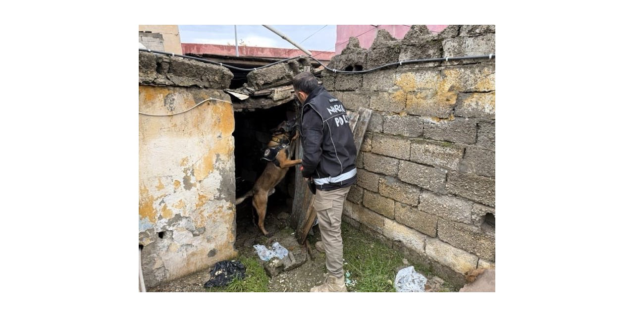 Batman’da okul çevrelerinde narkotik denetimi