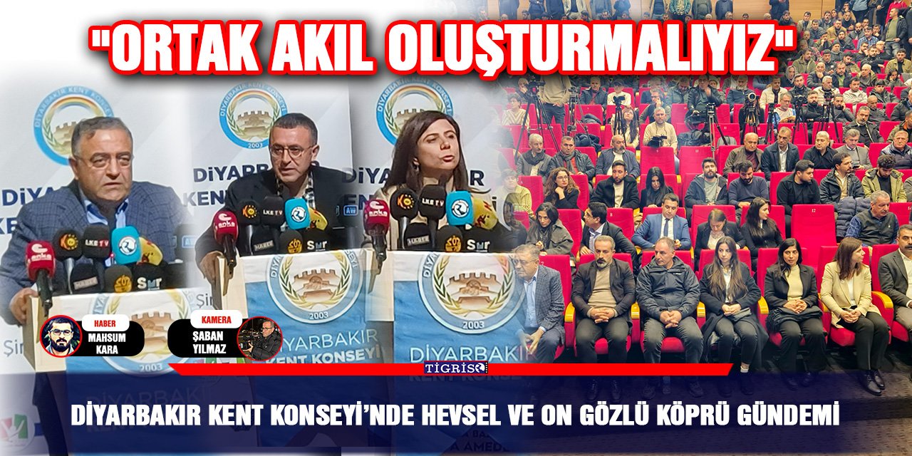 Diyarbakır Kent Konseyi’nde Hevsel ve On Gözlü Köprü gündemi