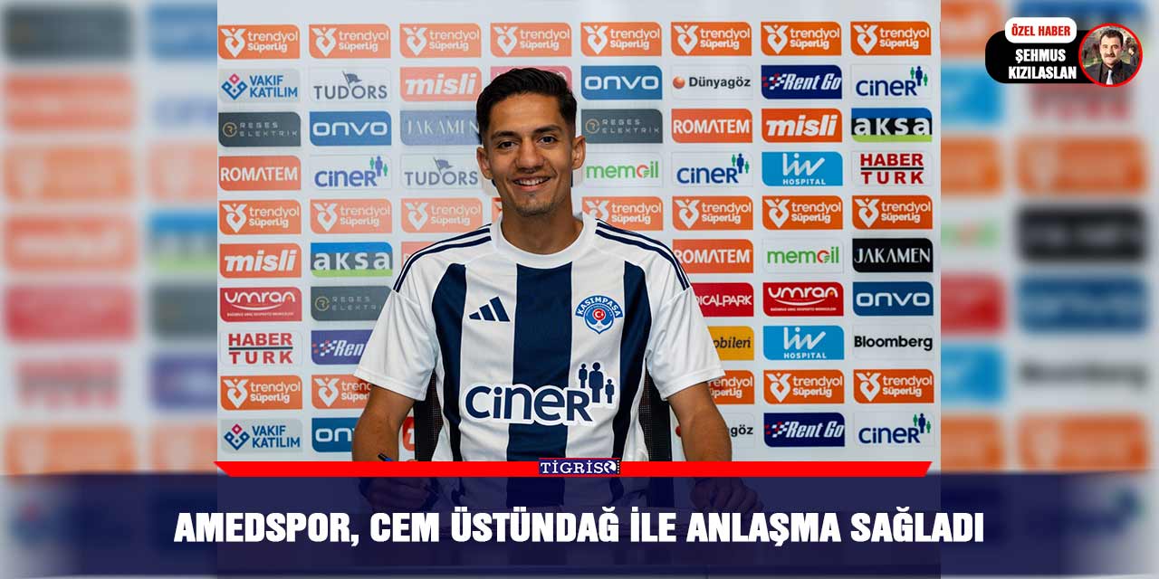 Amedspor, Cem Üstündağ ile anlaşma sağladı