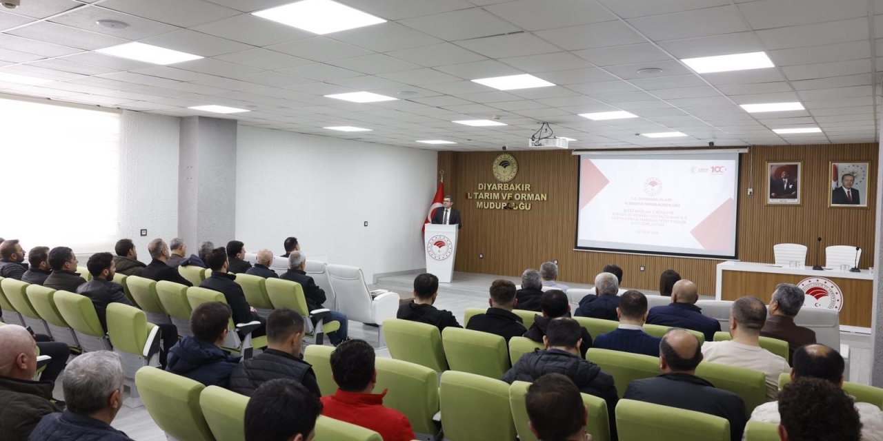 Diyarbakır’da bitki koruma toplantısı yapıldı