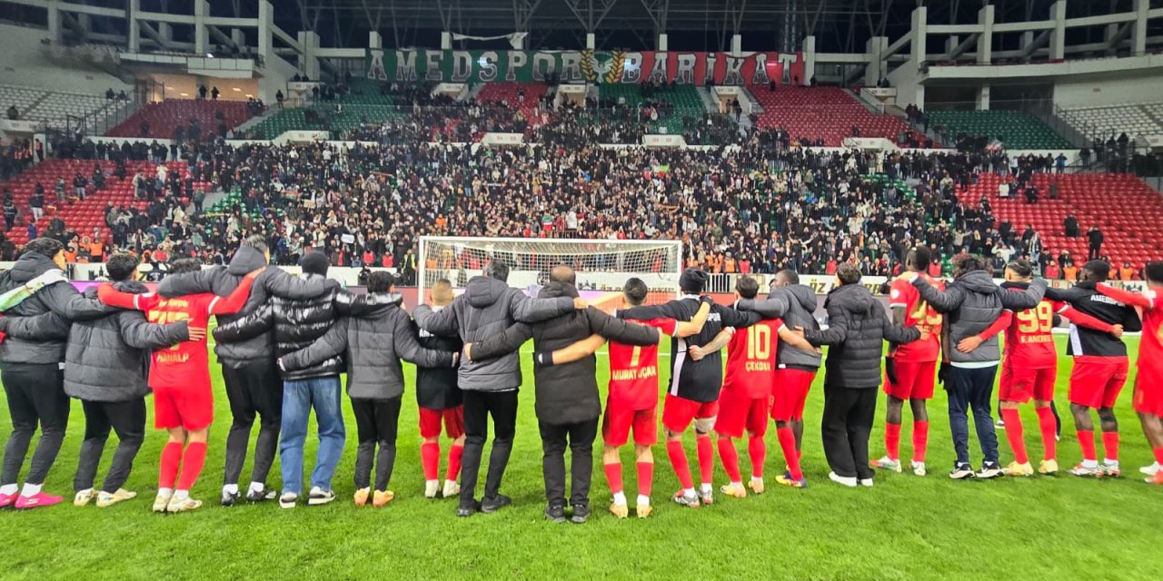 Amedspor’da tek hedef şampiyonluk