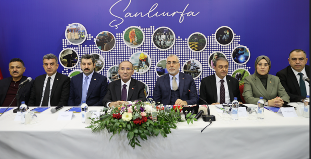 Bakan Işıkhan Urfa’da