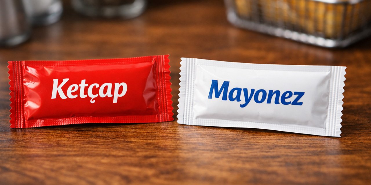 Tek kullanımlık ketçap, mayonez ve şeker paketleri yasaklanıyor