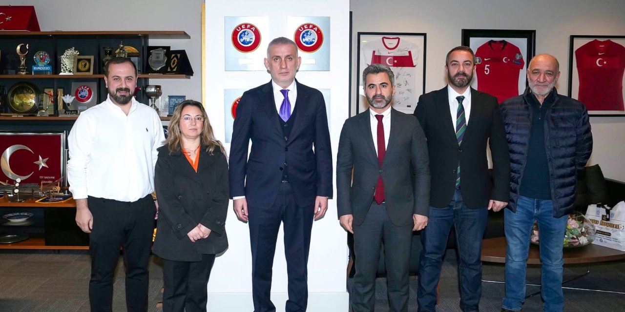 Amedspor'un TFF ziyareti gerçekleşti