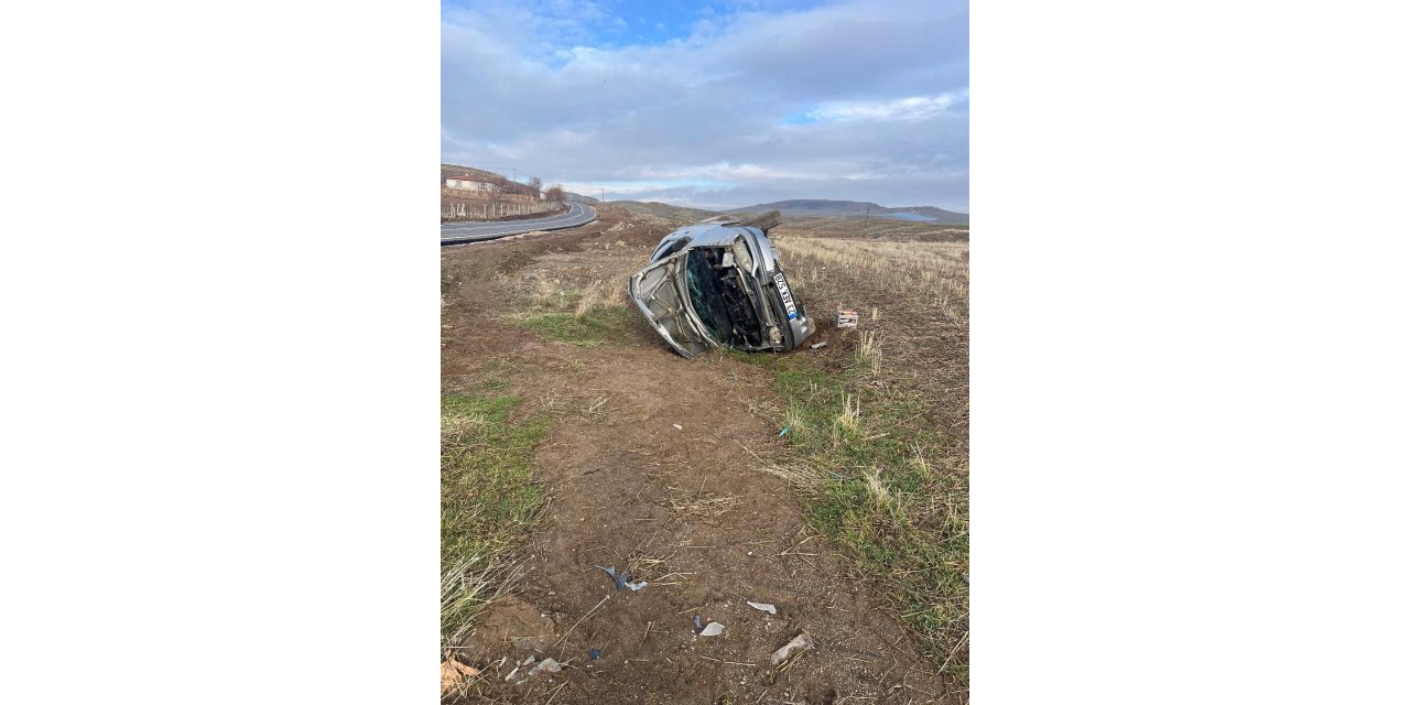 Elazığ’da trafik kazası: 1 yaralı