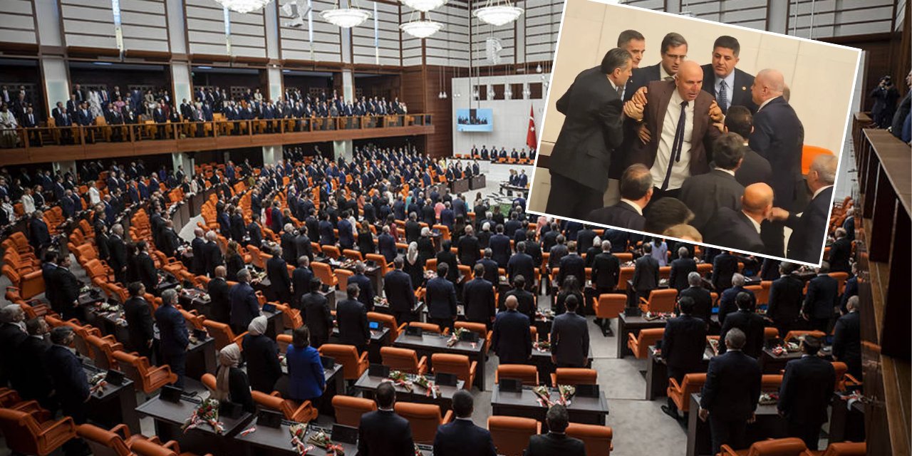 Meclis’te yemin töreninde kavga!