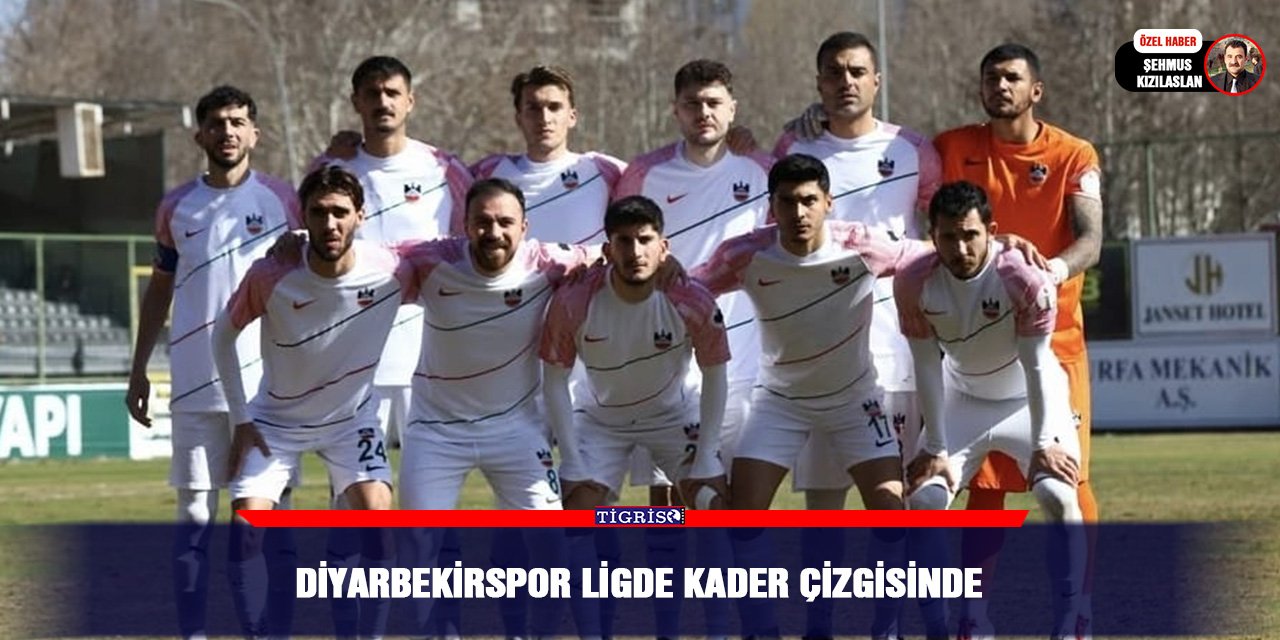 Diyarbekirspor ligde kader çizgisinde