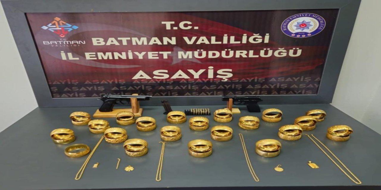 Batman'daki kuyumcu soygununa ilişkin yeni gelişme