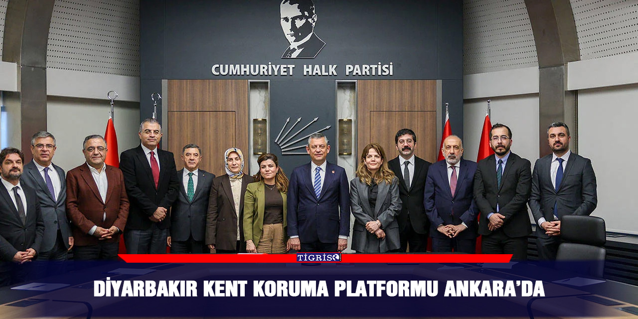 Diyarbakır Kent Koruma Platformu Ankara’da