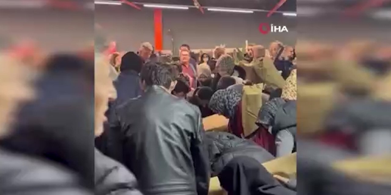 100 TL’lik indirim için birbirlerini ezdiler