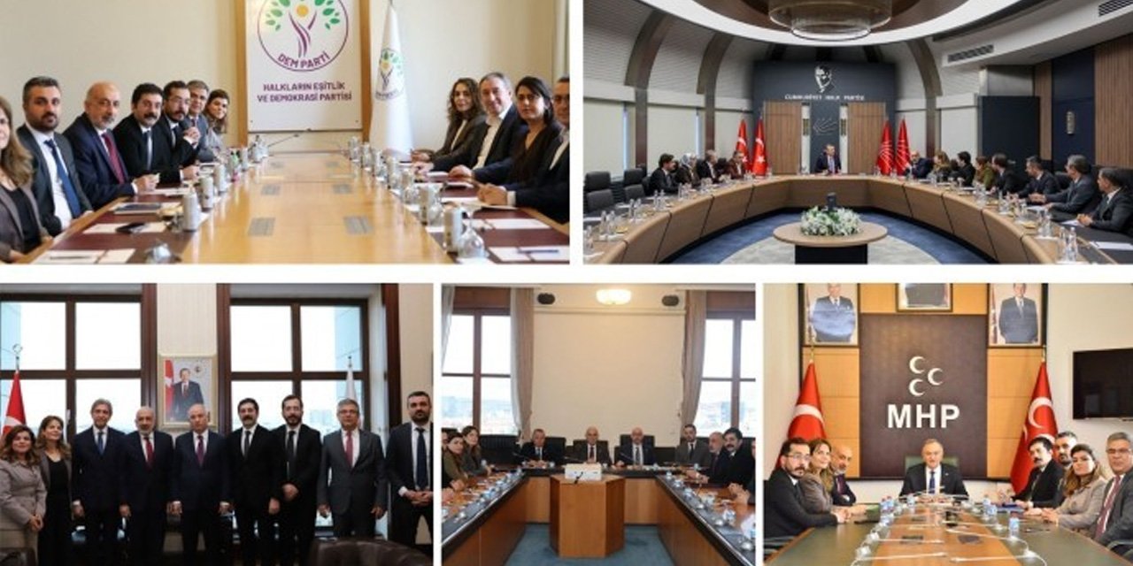 Amed Kent Koruma Platformu Meclis’te partilerle görüştü