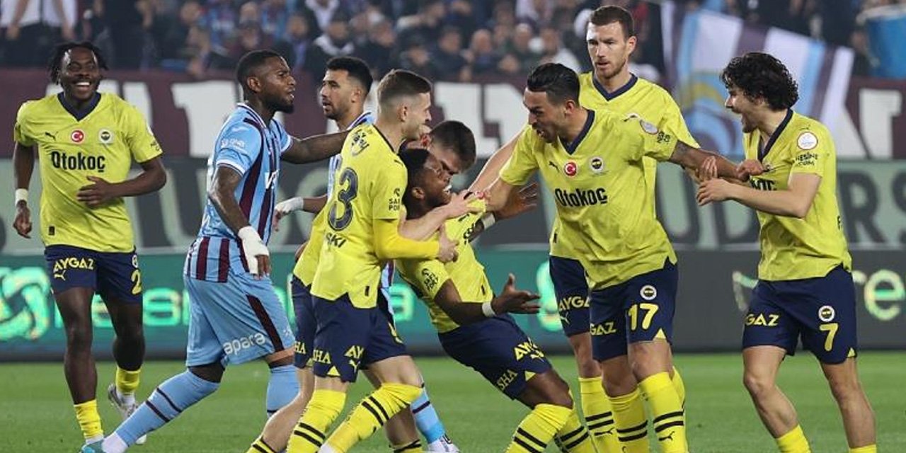 Süper ligde derbi maçın galibi Fenerbahçe oldu