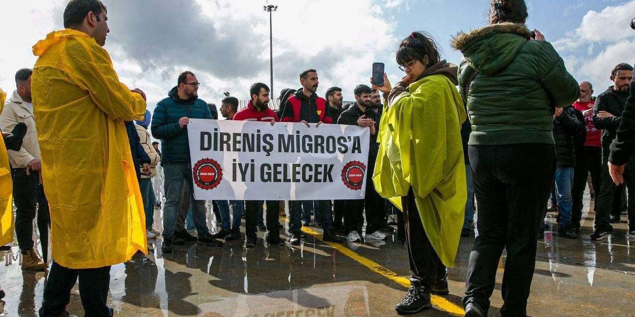 Migros depo işçilerinin eylemi sonuç verdi: DGD-SEN “Kazandık” dedi