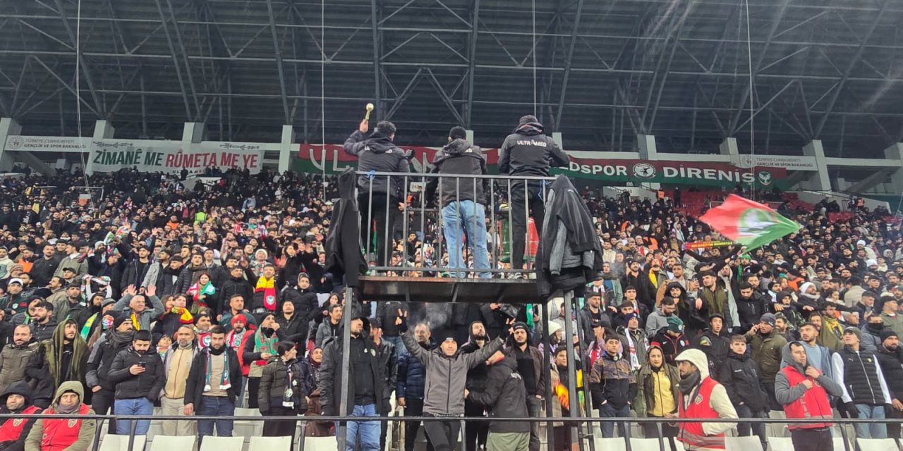 Amedspor Sakaryaspor maçında desibel rekoru kırılır mı?