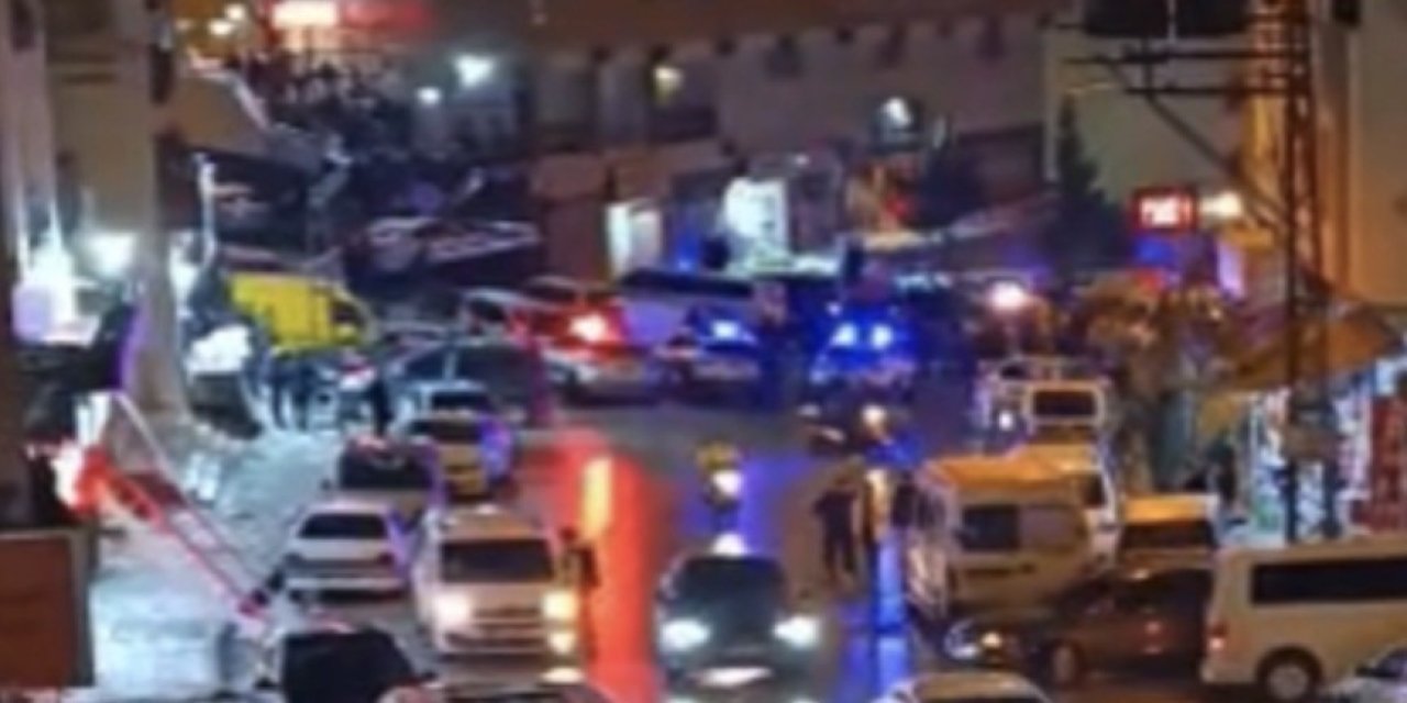 Düğün salonu önünde silahlı saldırı