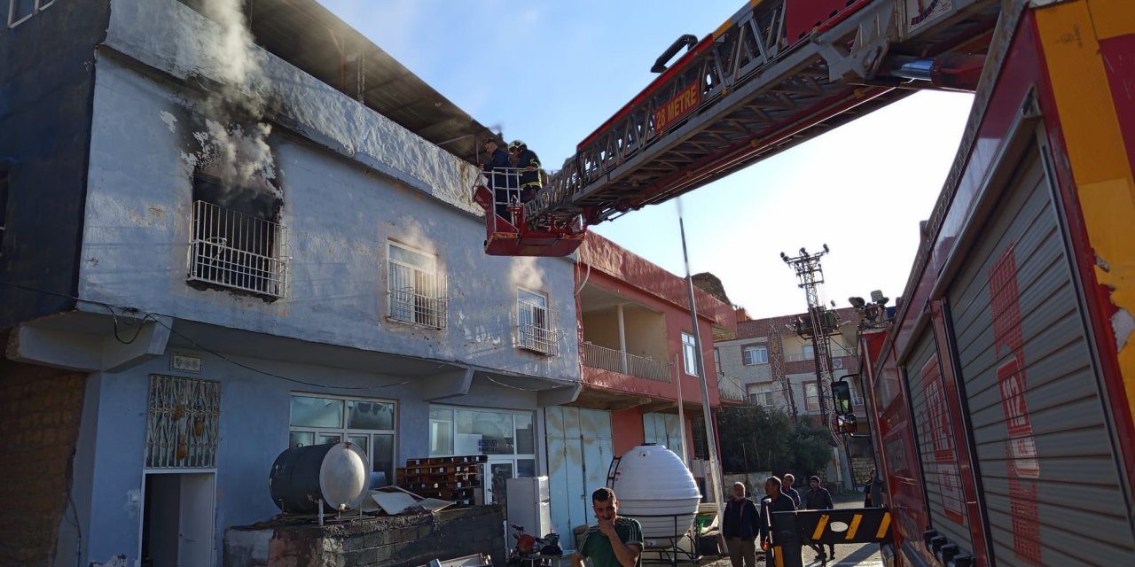 Mardin’de müstakil evde yangın